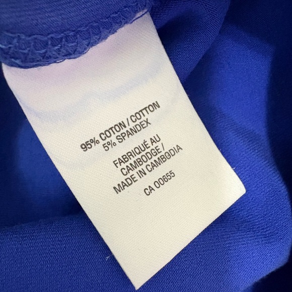 Hyba Blue Zip-Up Jacket - Picture 6 of 6